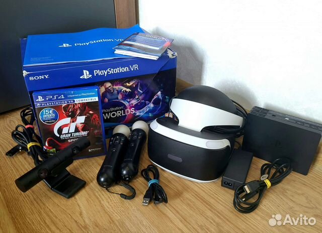 Шлем Sony VR ver. 2.0 ps4/ps5 + мувы