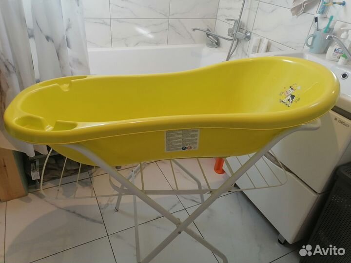 Детская ванночка с подставкой