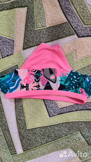 Купальник раздельный для девочки, 8-9 лет