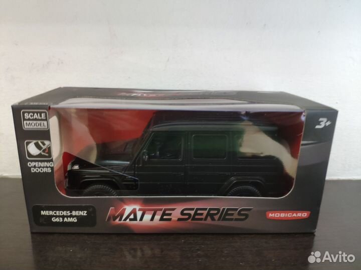 Новая машинка Mercedes-Benz G63 1:32 Mobicaro