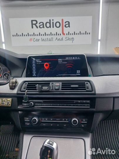 Штатный Монитор BMW 5 F10, 2012+ NBT Android 12