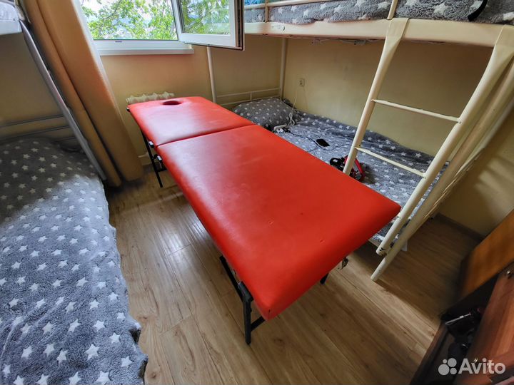 Массажный стол складной с вырезом