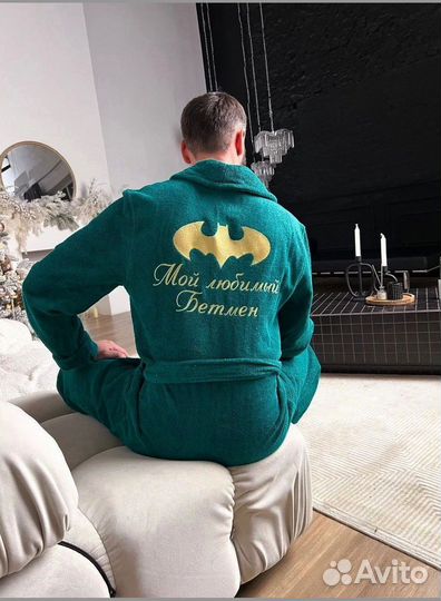 Халат с вышивкой