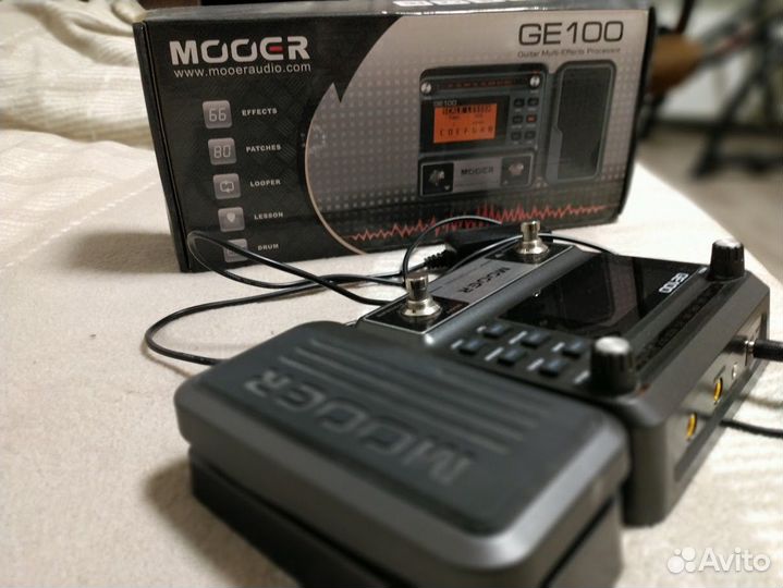 Гитарный процессор эффектов mooger GE 100