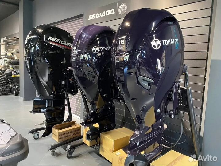 Лодочный мотор Tohatsu MFS 115 aetl