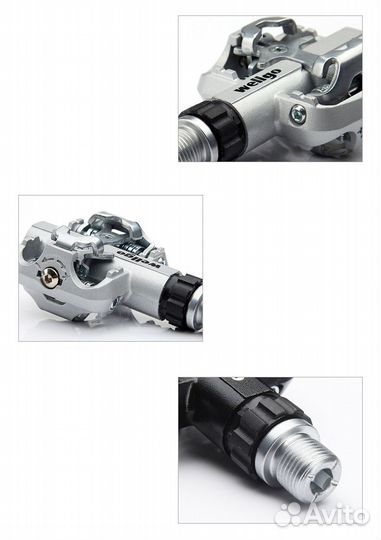 Контактные педали Wellgo WM001