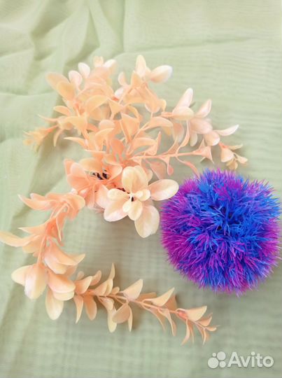 Искусственные растения в аквариум