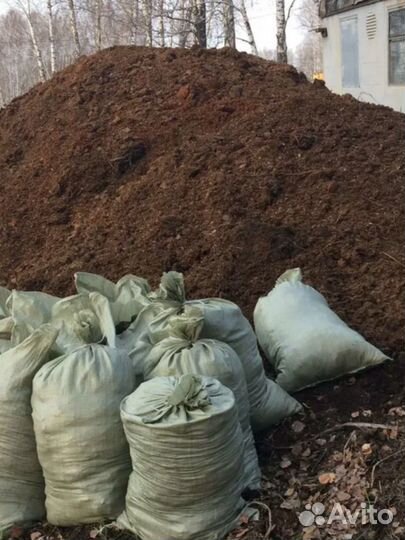 Земля чернозем в мешках