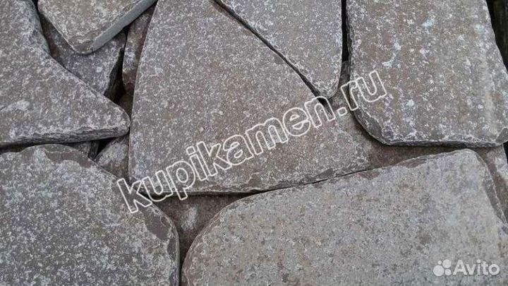 Плитняк галтованный