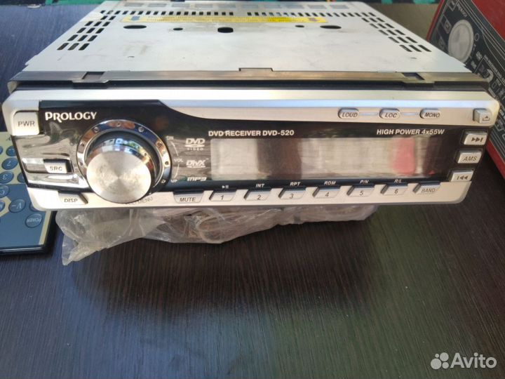 Prology магнитола DVD-520 + телевизор hdtv-707S