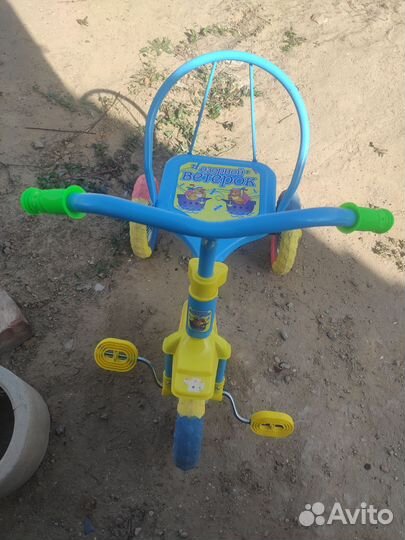 Детский трехколесный велосипед бу