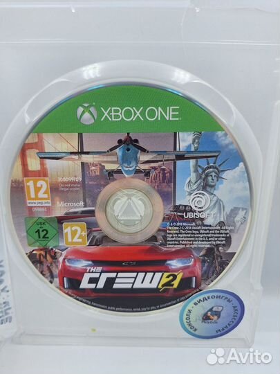 The Crew 2 xbox one (б/у, рус.) без обложки