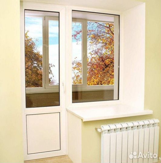 Балконная дверь пластиковая