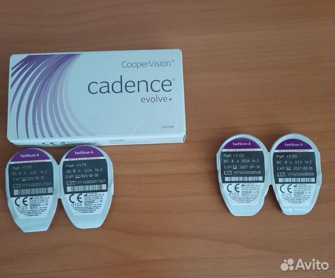 Линзы контактные двухнедельные