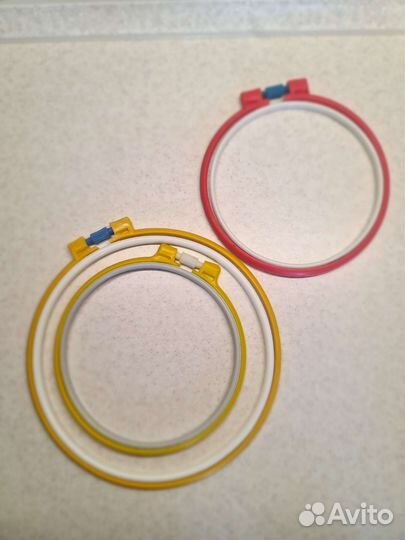 Бесплатно пяльца для вышивания 15 и 20 см