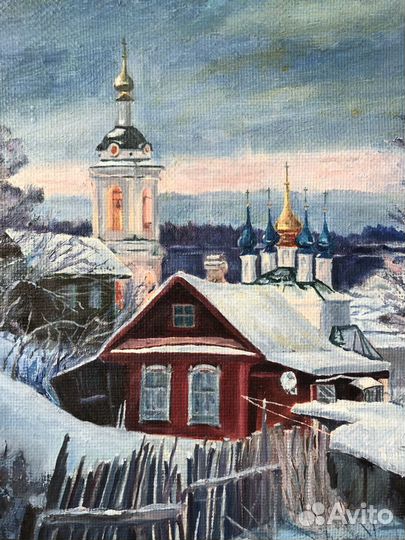 Картина маслом пейзаж