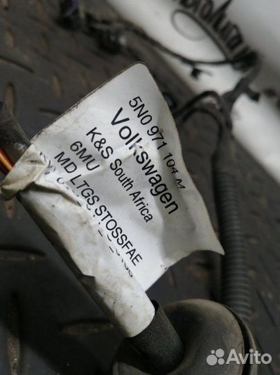 Проводка парктроников Volkswagen Tiguan CTH 2012