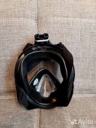 Маска для подводного плавания с трубкой