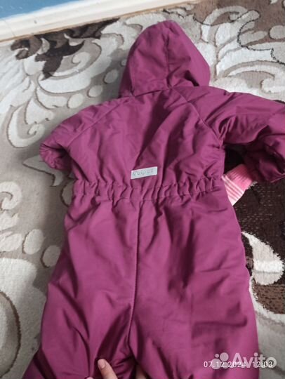 Зимний комбинезон для девочки 98 бу