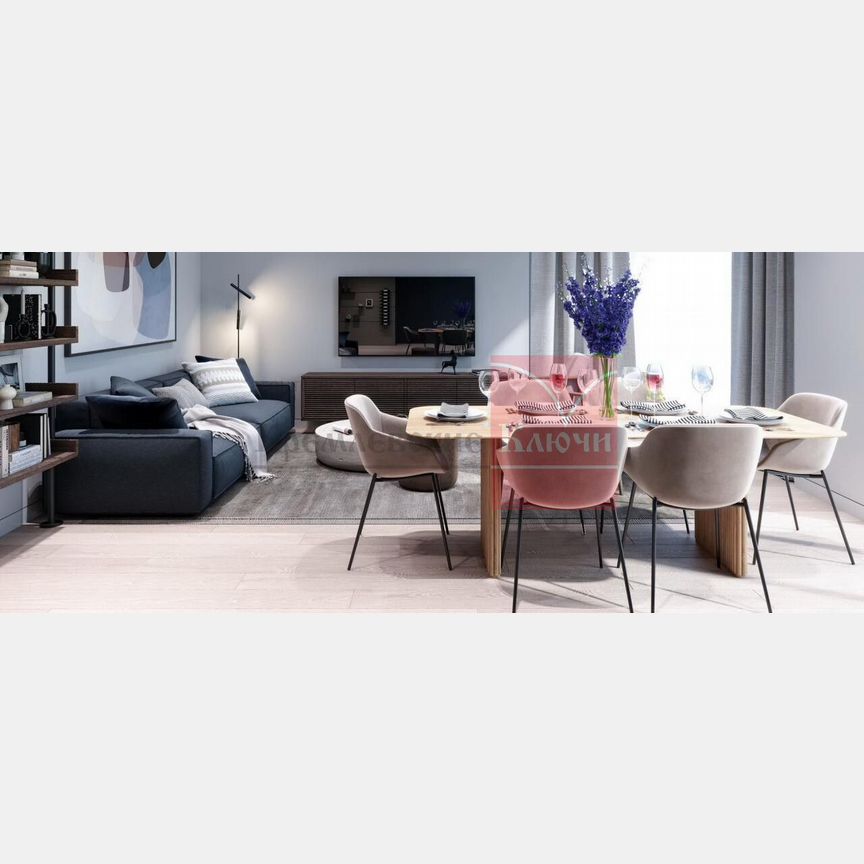 1-к. квартира, 43,4 м², 16/23 эт.