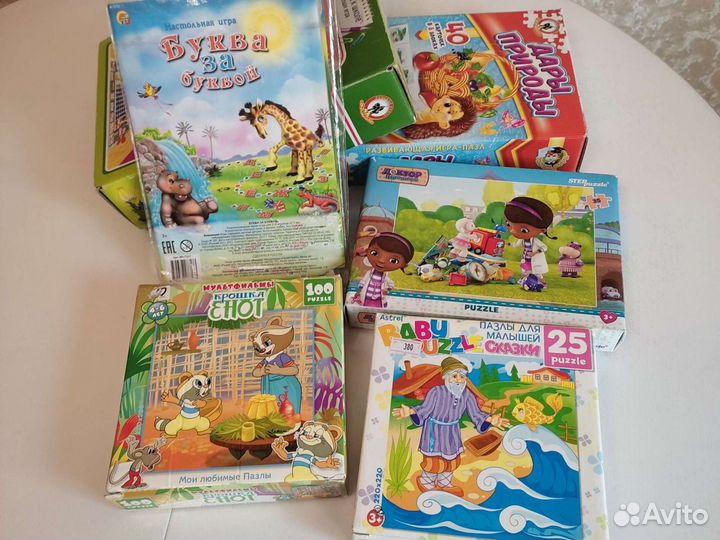 Настольные игры и пазлы