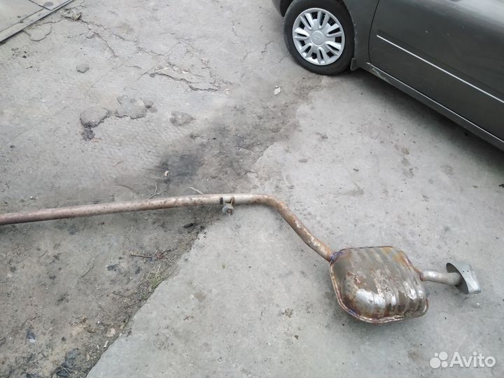 Глушитель kia optima