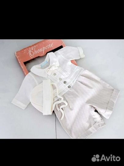 Нарядный костюм для мальчика 62 Choupette