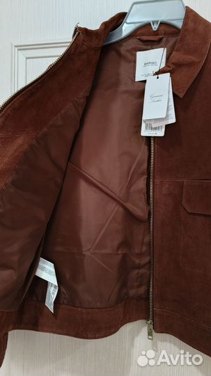 Замшевая куртка mango 46-48