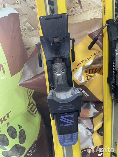 Горные лыжи с ботинками 39-41