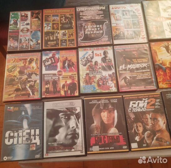 DVD-фильмы, мультфильмы