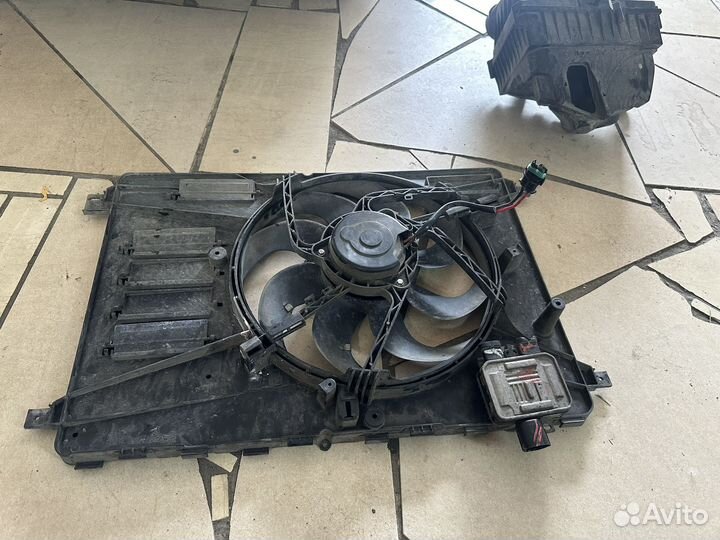 Блок управления вентилятором и вентилятор Мондео 4