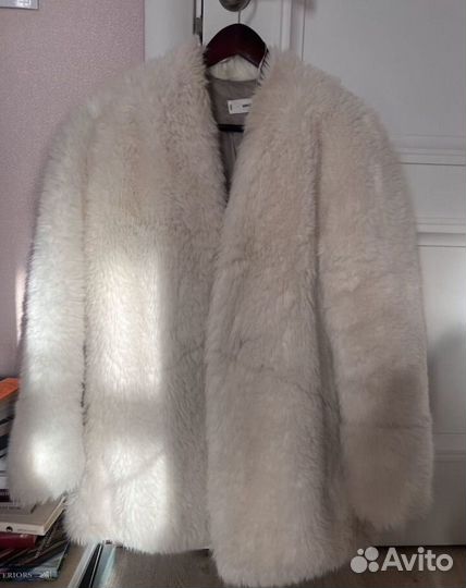 Шуба белая