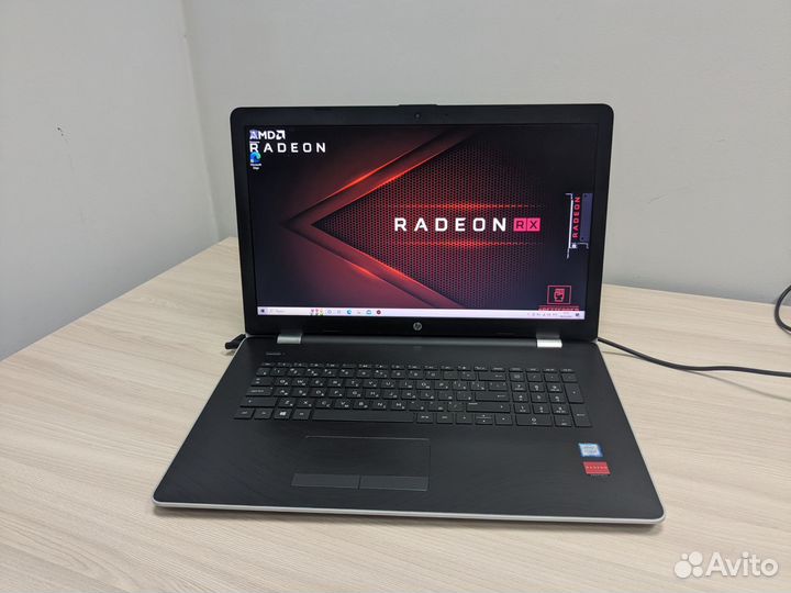 Мощный ноутбук Hp экран 17.3 /16gb/2 видеокарты