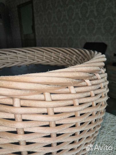 Кашпо из ротанга