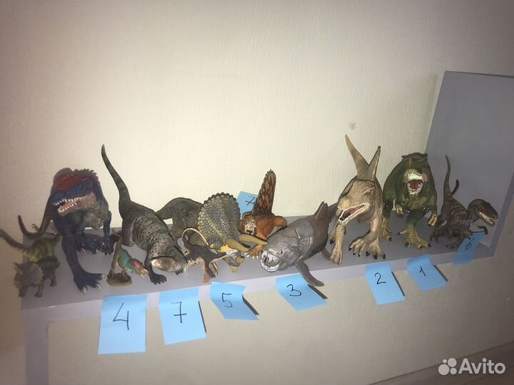 Фигурки животных schleich, collecta и др