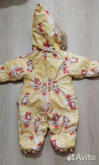 Зимний комбинезон для девочки74-80