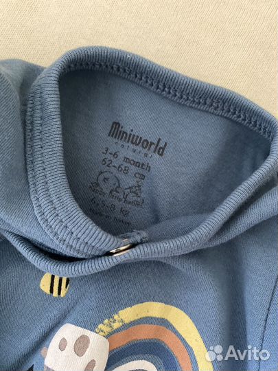 Набор слипов для новорожденных 62 см