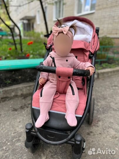 Прогулочная коляска bubago cross