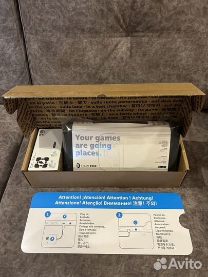 Valve steam deck 64 gb новая