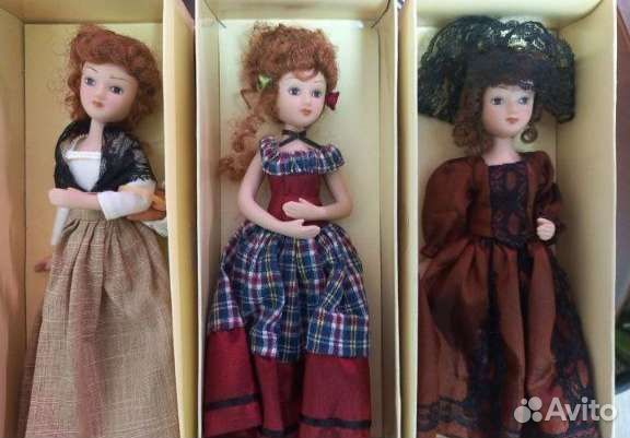 Кукла фарфоровая коллекционная