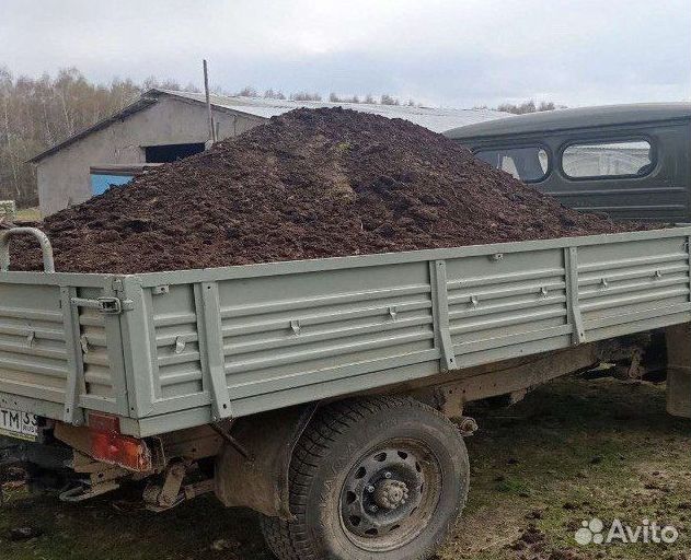 Перегной конский И коровий рассыпчатый