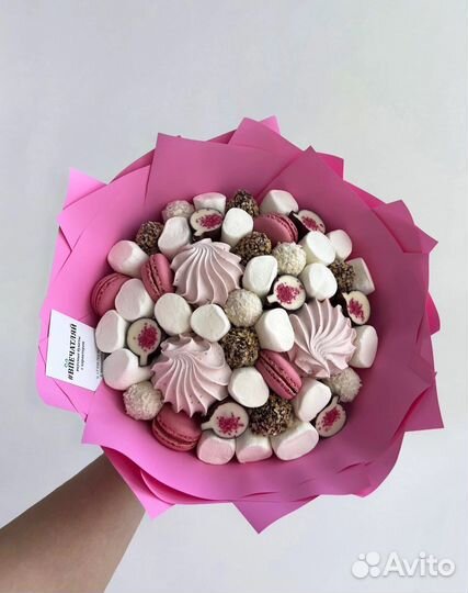 Съедобные букеты из конфет