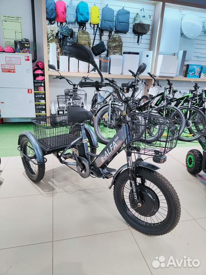 Трицикл green city e-alfa Trike