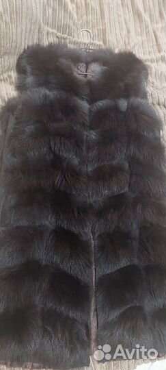 Меховая жилетка писец