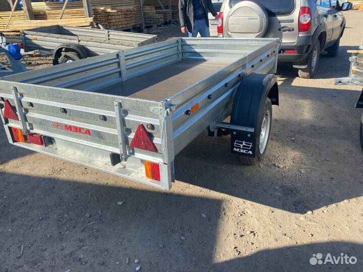 Прицеп мзса 817701.022. Установка фаркопа