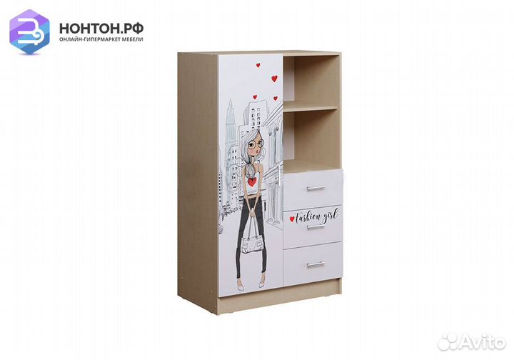 Шкаф комбинированный Вега NEW Girl