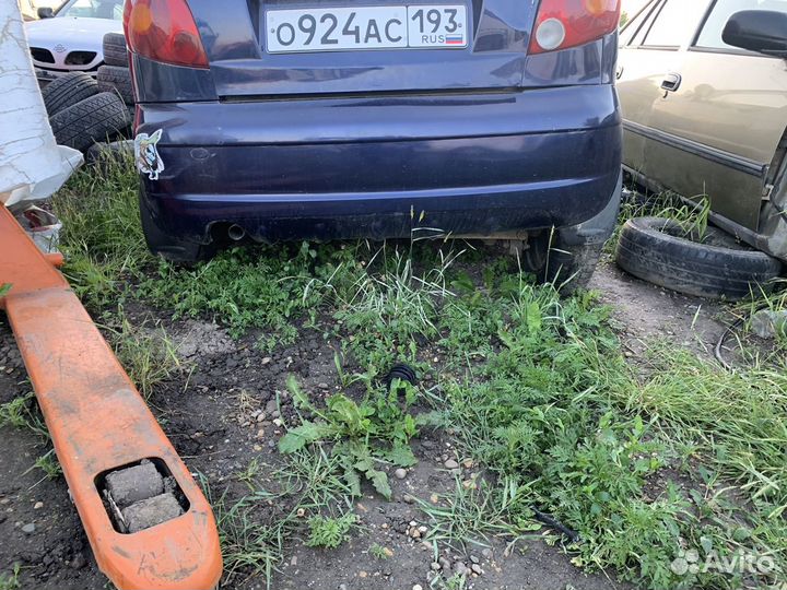 Бампер задний daewoo matiz