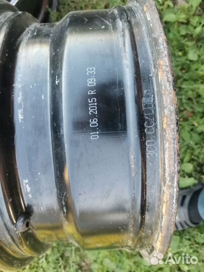 Штампованный диск r 16