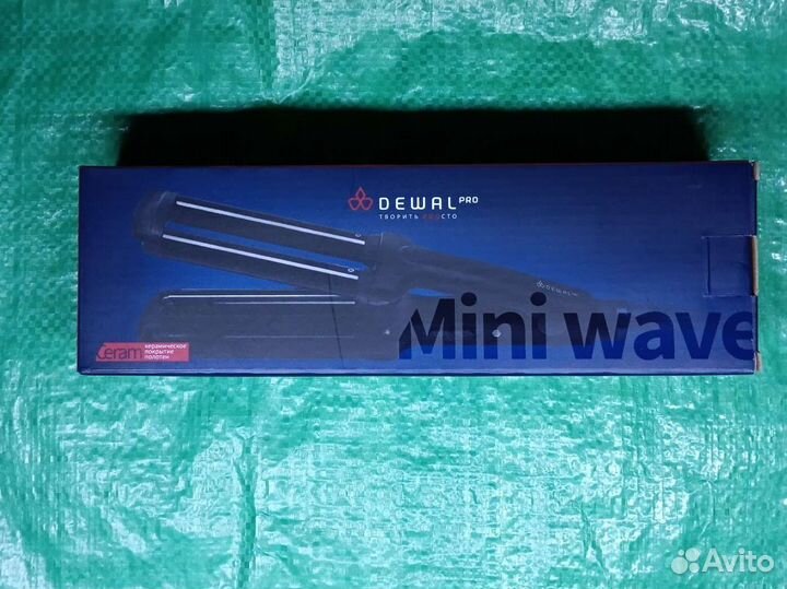 Плойка тройная для волос MiniWave (40/85 мм) dewal