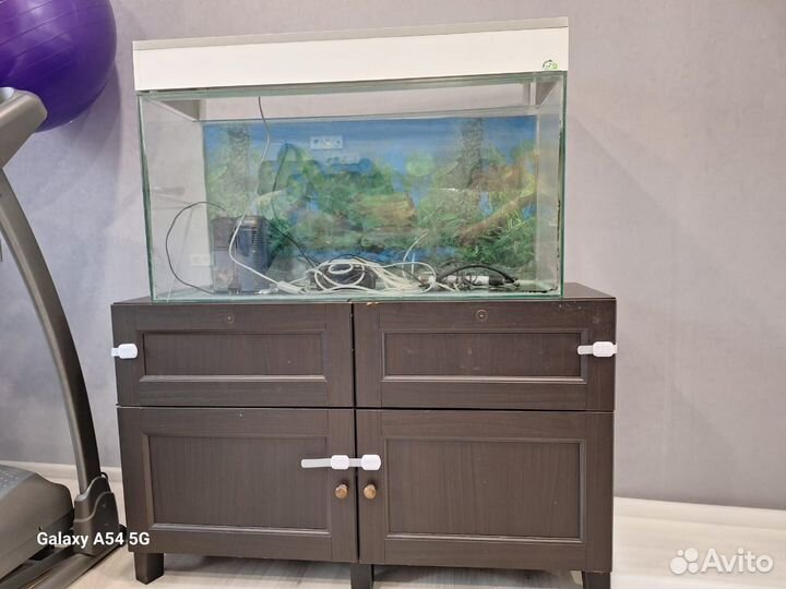 Аквариум с тумбой 175 литров